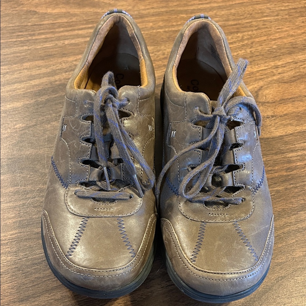 Cobb Hill by New Balance Gray Leather Oxfords